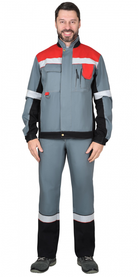 Костюм "СИРИУС-ВИВАТ" куртка, полукомбинезон, 100% х/б, пл. 270 г/кв.м