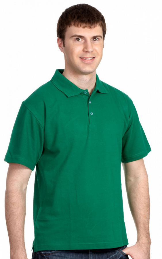 Рубашка-Поло NEW (тк.Трикотаж), св. зеленый