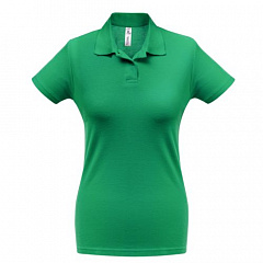 Рубашка женская поло ID.001, зеленый